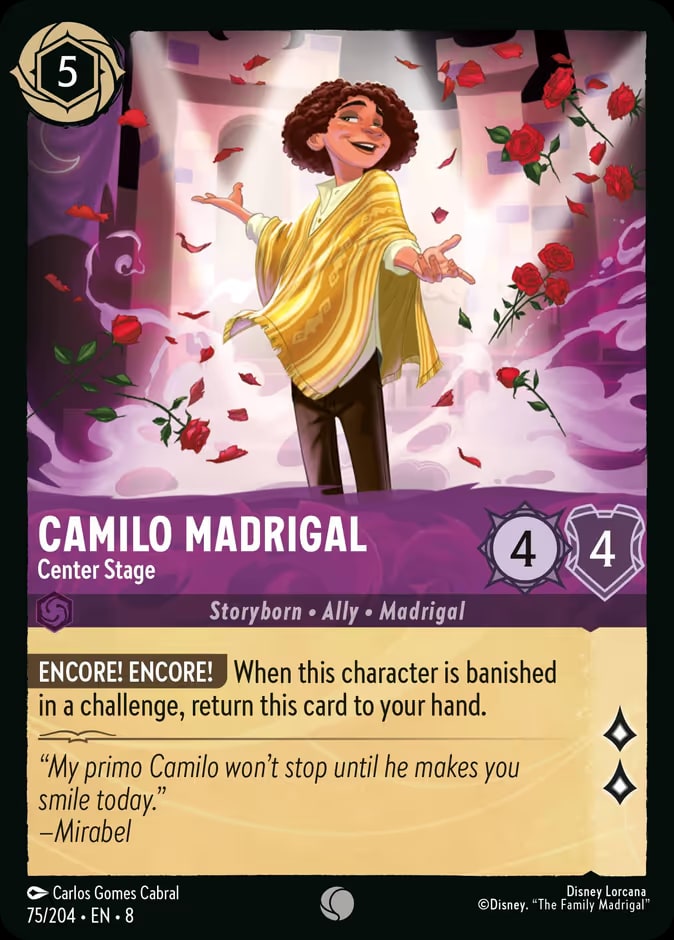 Camilo Madrigal - Center Stage, Reign of Jafar 75/204