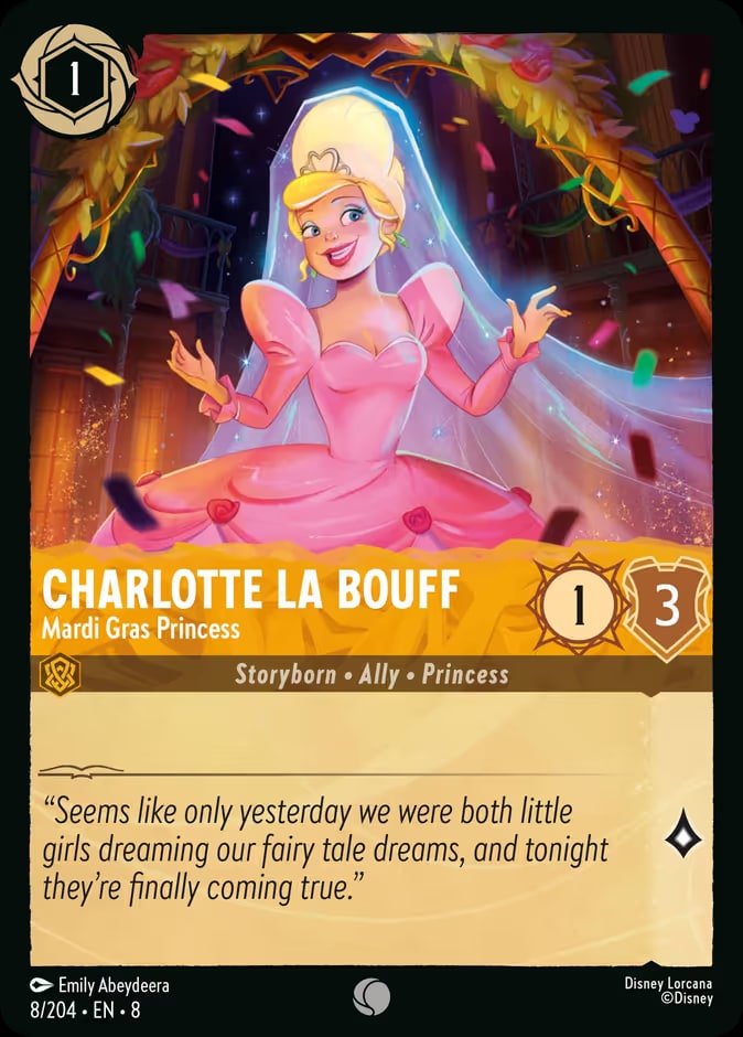 Charlotte La Bouff - Mardi Gras Princess, Reign of Jafar 8/204