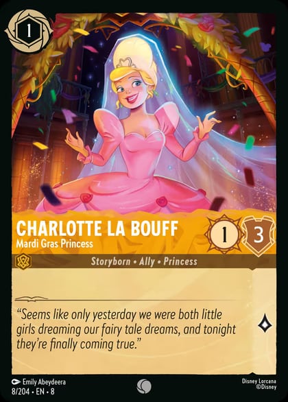 Charlotte La Bouff - Mardi Gras Princess, Reign of Jafar 8/204