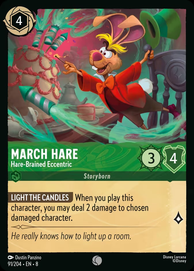 March Hare - Hare-Brained Eccentric, Reign of Jafar 91/204