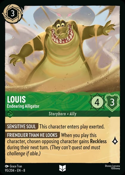 Louis - Endearing Alligator, Reign of Jafar 95/204