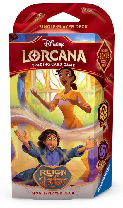 Disney Lorcana: Reign of Jafar Starter Deck (Amber & Amethyst), Reign of Jafar P623058