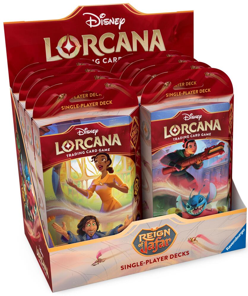 Disney Lorcana: Reign of Jafar Starter Deck Display, Reign of Jafar P623060