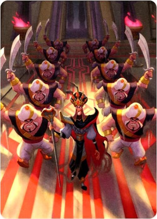 Reign of Jafar Puzzle Insert (Version 1 of 2) (Bottom Middle), Reign of Jafar P706270