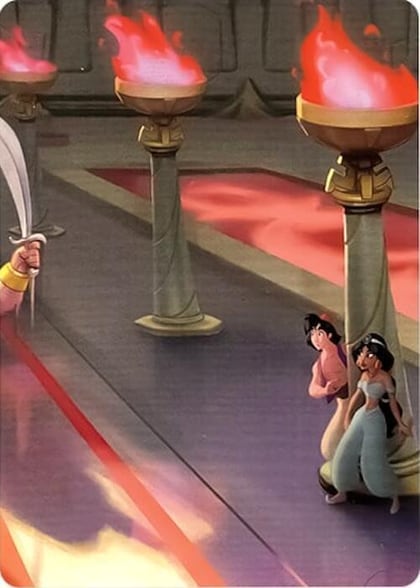 Reign of Jafar Puzzle Insert (Version 1 of 2) (Bottom Right), Reign of Jafar P706271