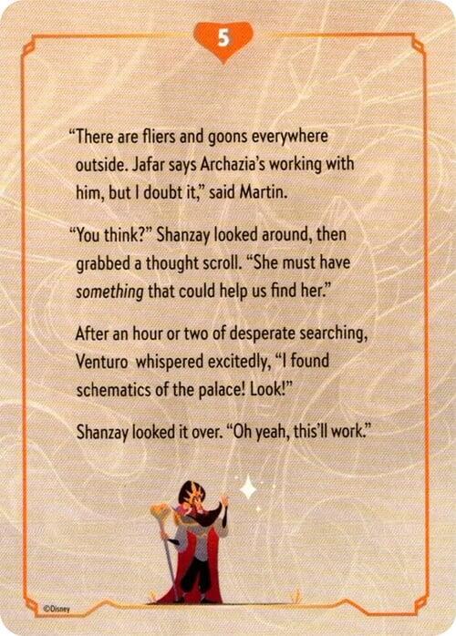 Reign of Jafar Lore Card (5 of 19), Reign of Jafar P711218