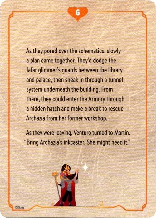 Reign of Jafar Lore Card (6 of 19), Reign of Jafar P711219