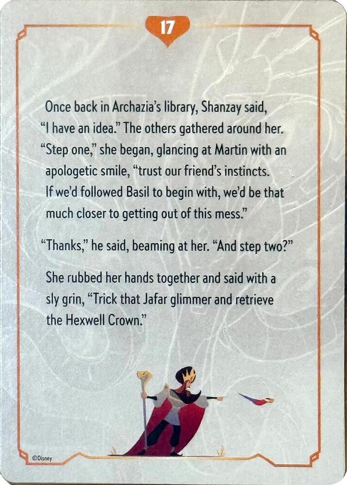 Reign of Jafar Lore Card (17 of 19), Reign of Jafar P711234