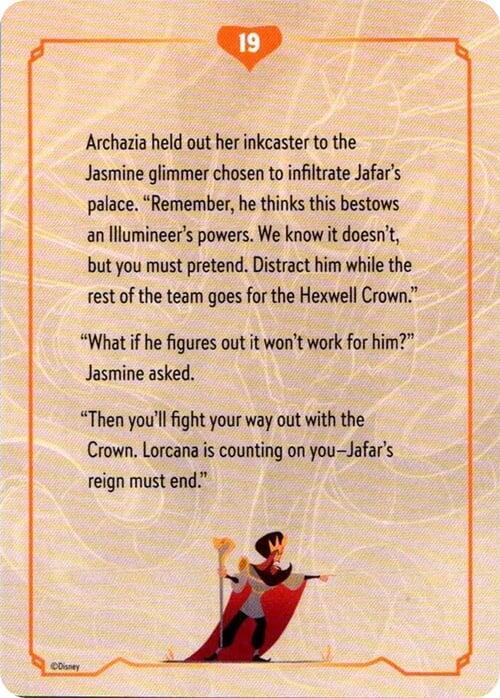 Reign of Jafar Lore Card (19 of 19), Reign of Jafar P711236