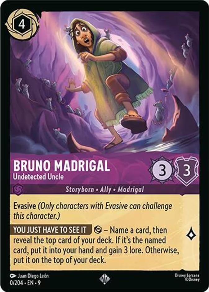Bruno Madrigal - Undetected Uncle, Fabled 0/204