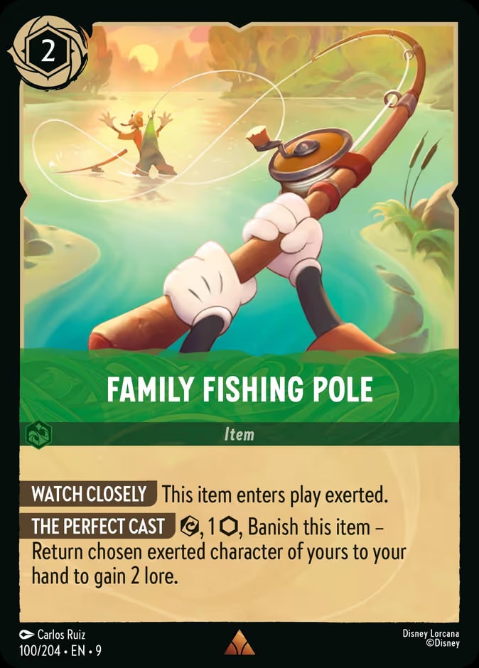 Family Fishing Pole, Fabled 100/204
