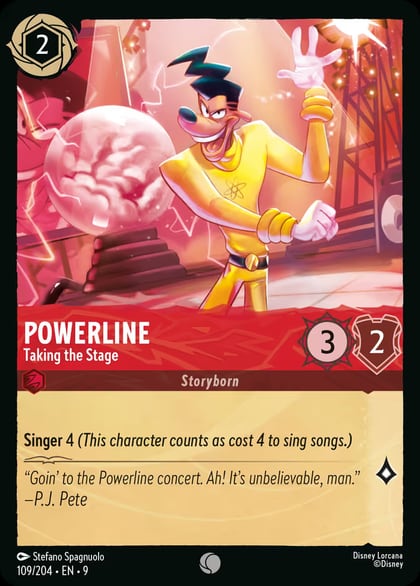 Powerline - Taking the Stage, Fabled 109/204