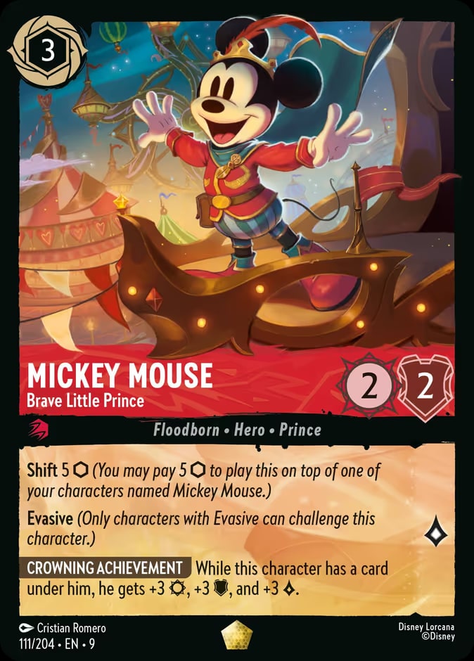 Mickey Mouse - Brave Little Prince, Fabled 111/204