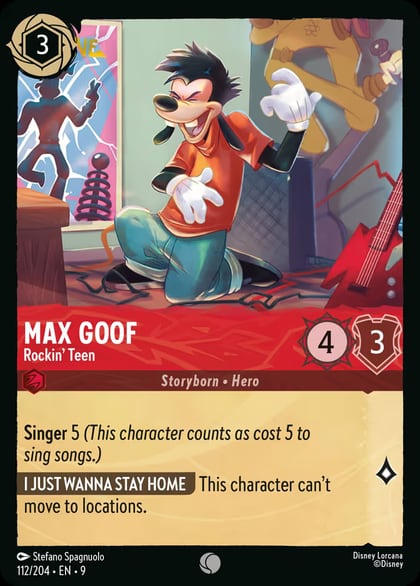 Max Goof - Rockin' Teen, Fabled 112/204