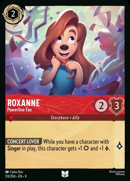 Roxanne - Powerline Fan, Fabled 113/204