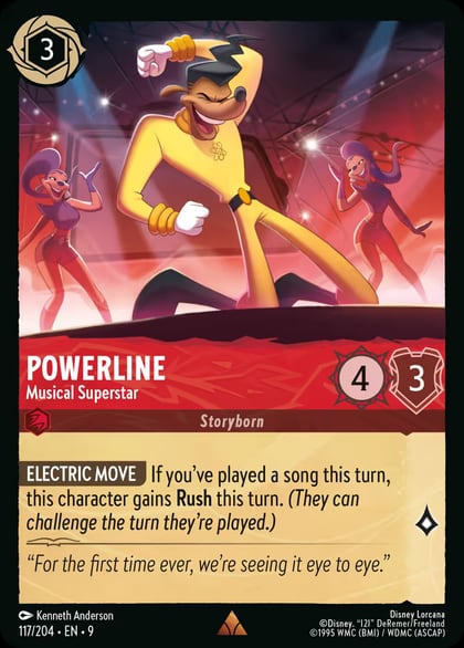Powerline - Musical Superstar, Fabled 117/204