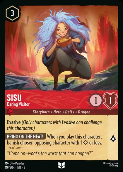 Sisu - Daring Visitor, Fabled 119/204