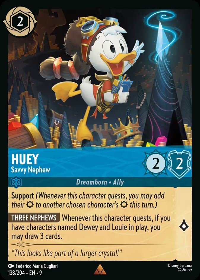 Huey - Savvy Nephew, Fabled 138/204