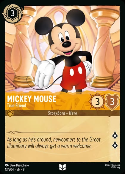 Mickey Mouse - True Friend, Fabled 13/204