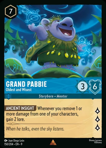 Grand Pabbie - Oldest and Wisest, Fabled 150/204