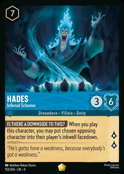 Hades - Infernal Schemer, Fabled 151/204