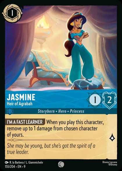 Jasmine - Heir of Agrabah, Fabled 155/204
