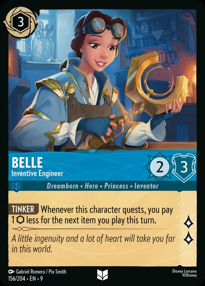 Belle - Inventive Engineer, Fabled 156/204