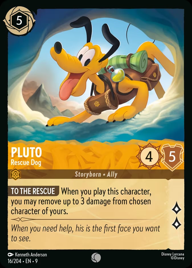 Pluto - Rescue Dog, Fabled 16/204