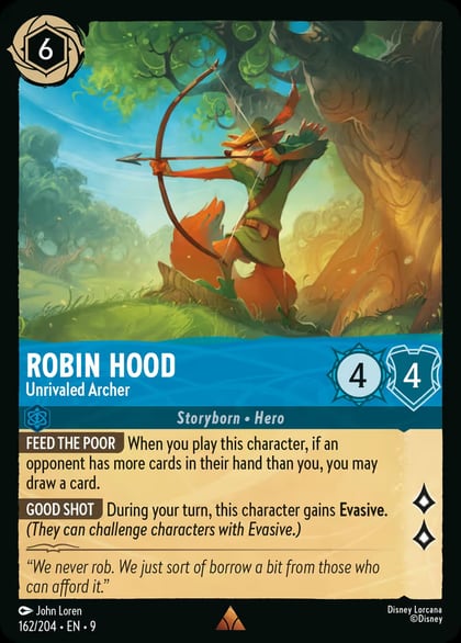 Robin Hood - Unrivaled Archer, Fabled 162/204