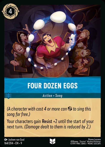 Four Dozen Eggs, Fabled 164/204