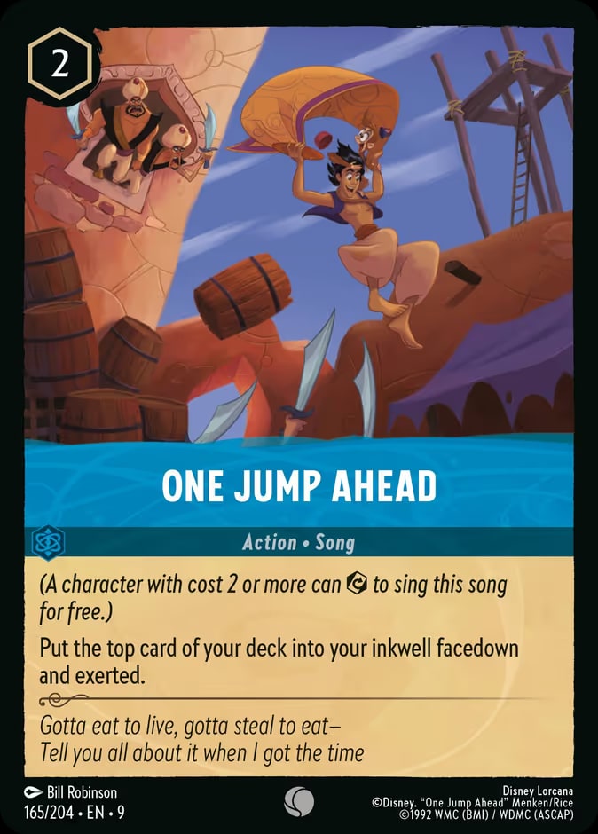 One Jump Ahead, Fabled 165/204