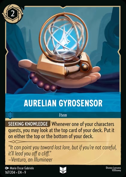 Aurelian Gyrosensor, Fabled 167/204