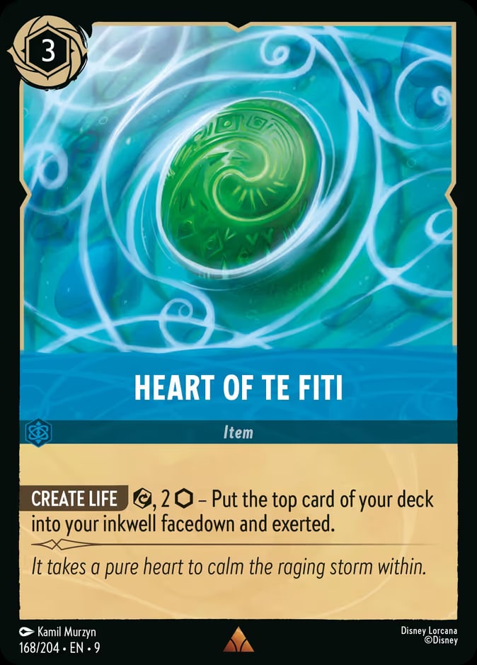 Heart of Te Fiti, Fabled 168/204