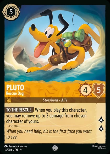 Pluto - Rescue Dog, Fabled 16/204