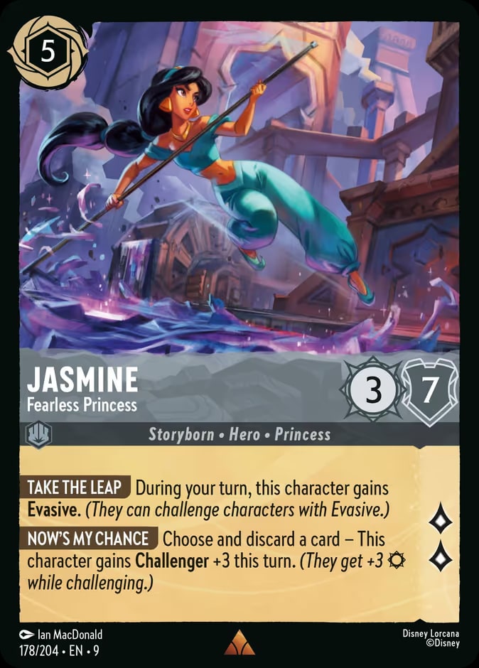 Jasmine - Fearless Princess, Fabled 178/204