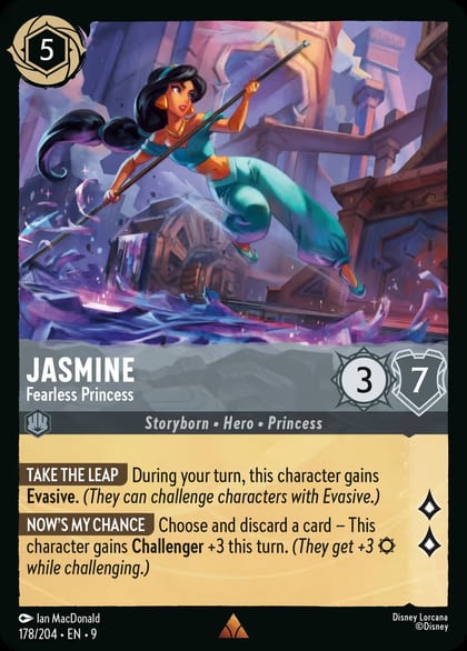 Jasmine - Fearless Princess, Fabled 178/204