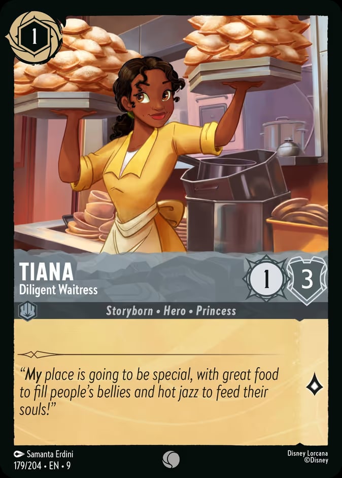 Tiana - Diligent Waitress, Fabled 179/204