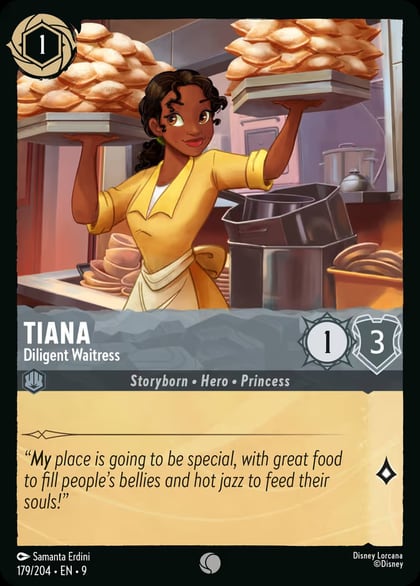 Tiana - Diligent Waitress, Fabled 179/204