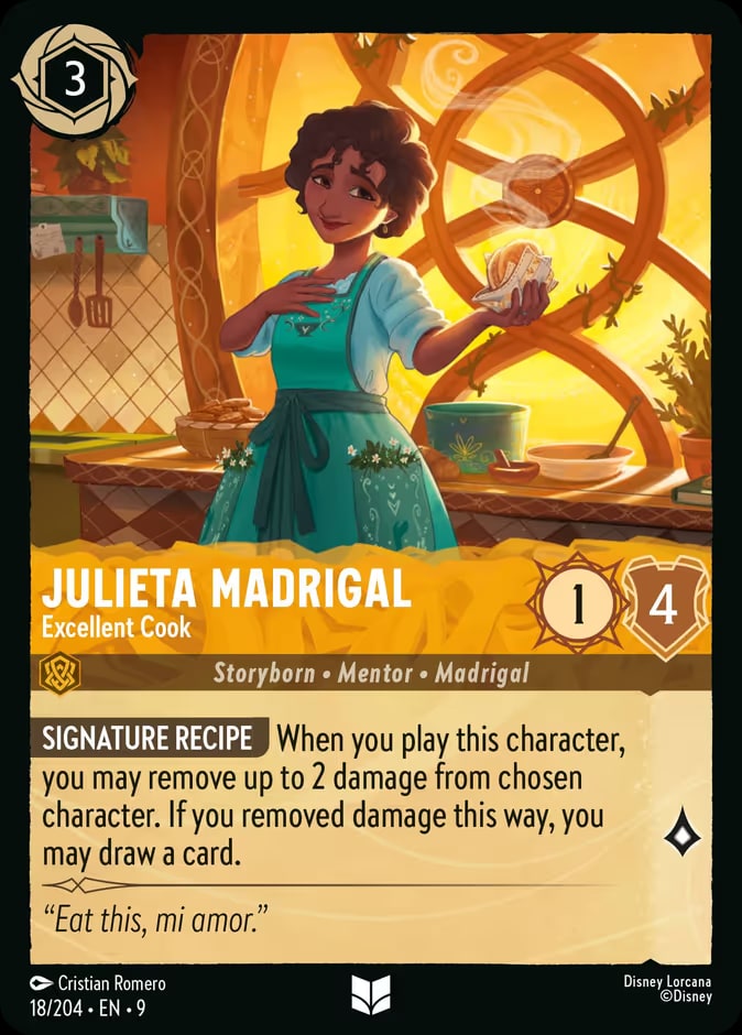 Julieta Madrigal - Excellent Cook, Fabled 18/204