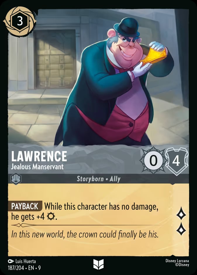 Lawrence - Jealous Manservant, Fabled 187/204