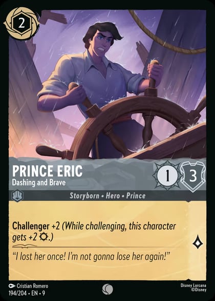 Prince Eric - Dashing and Brave, Fabled 194/204