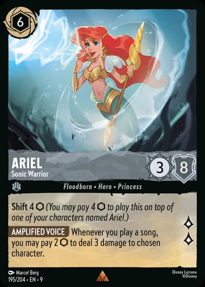 Ariel - Sonic Warrior, Fabled 195/204