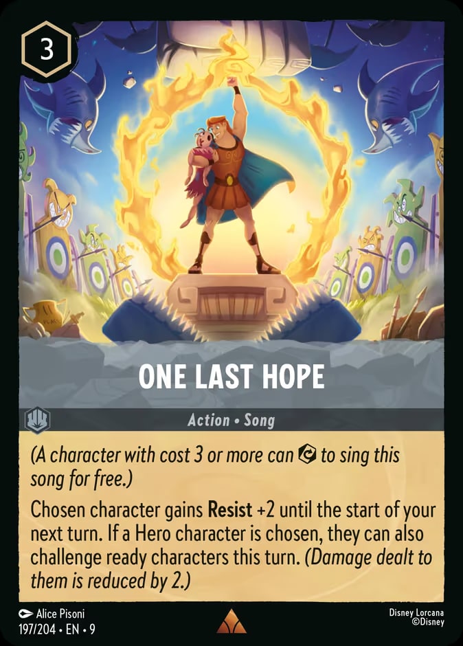 One Last Hope, Fabled 197/204