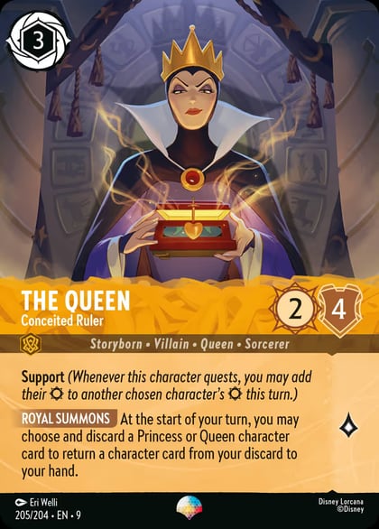 The Queen - Conceited Ruler (Epic), Fabled 205/204