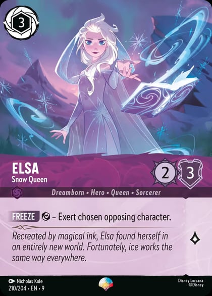 Elsa - Snow Queen (Epic), Fabled 210/204