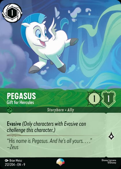Pegasus - Gift for Hercules (Epic), Fabled 212/204