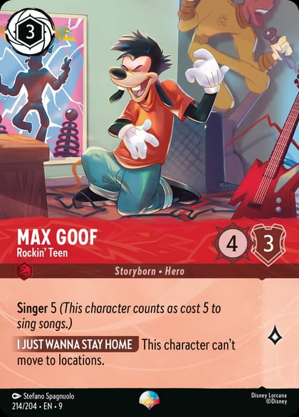 Max Goof - Rockin' Teen (Epic), Fabled 214/204