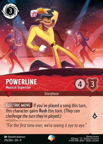 Powerline - Musical Superstar (Epic), Fabled 215/204