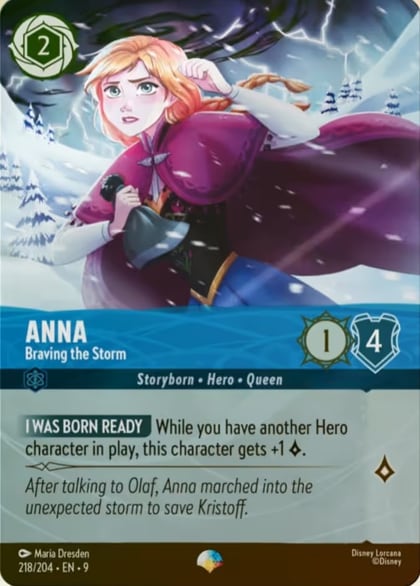 Anna - Braving the Storm (Epic), Fabled 218/204