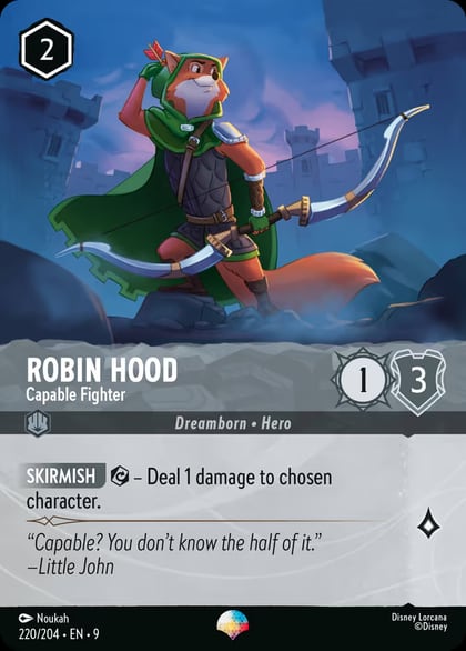 Robin Hood - Capable Fighter (Epic), Fabled 220/204